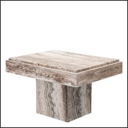 Table d'Appoint 24 - Sartoria Silver - Métal argenté - Pacific Compagnie.