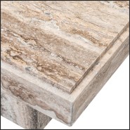 Table d'Appoint 24 - Sartoria Silver | Side Table 24 - Sartoria Silver - Silver finish Sartoria table - Pacific Compagnie.