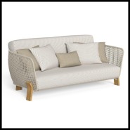 Canapé 214 - Argo Wood | Sofa 214- Argo Wood - Argo Wood large sofa - Pacific Compagnie.