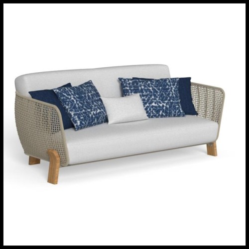 Canapé 214 - Argo Wood | Sofa 214- Argo Wood - Argo Wood patio sofa - Pacific Compagnie.