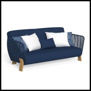 Canapé 214 - Argo Wood | Sofa 214- Argo Wood - Argo Wood comfortable sofa - Pacific Compagnie.