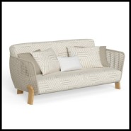 Canapé 214 - Argo Wood | Sofa 214- Argo Wood - Argo Wood wooden sofa - Pacific Compagnie.