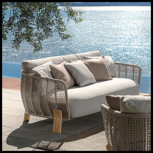 Canapé 214 - Argo Wood | Sofa 214- Argo Wood - Argo Wood garden sofa - Pacific Compagnie.