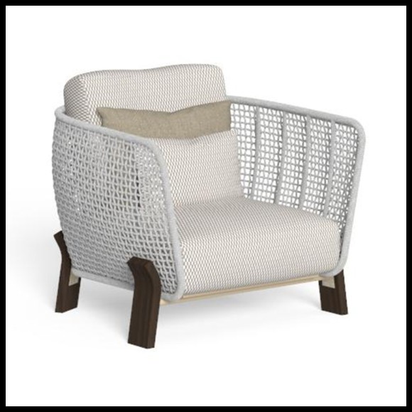 Fauteuil 214 - Argo Wood | Armchair Argo Wood - Patio Argo Wood armchair - Pacific Compagnie.