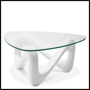 Table Basse 24 - Aventura White | Coffee Table Aventura - Off-white Aventura table - Pacific Compagnie.