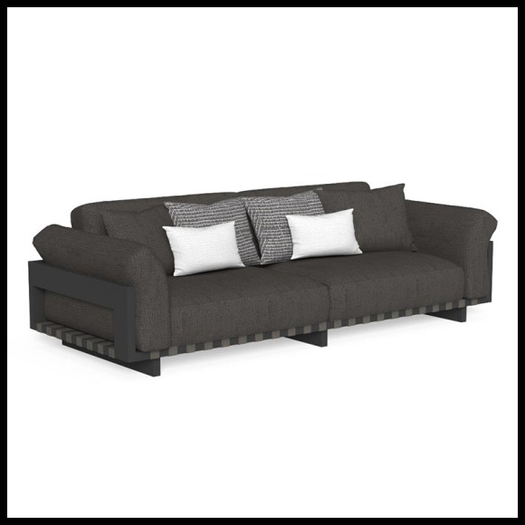 Canapé 214 - Argo Alu | Sofa 214- Argo Alu - Argo Alu stylish sofa - Pacific Compagnie.