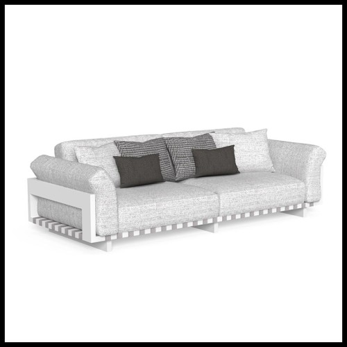 Canapé 214 - Argo Alu | Sofa 214- Argo Alu - Argo Alu comfortable sofa - Pacific Compagnie.