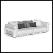 Canapé 214 - Argo Alu | Sofa 214- Argo Alu - Argo Alu comfortable sofa - Pacific Compagnie.