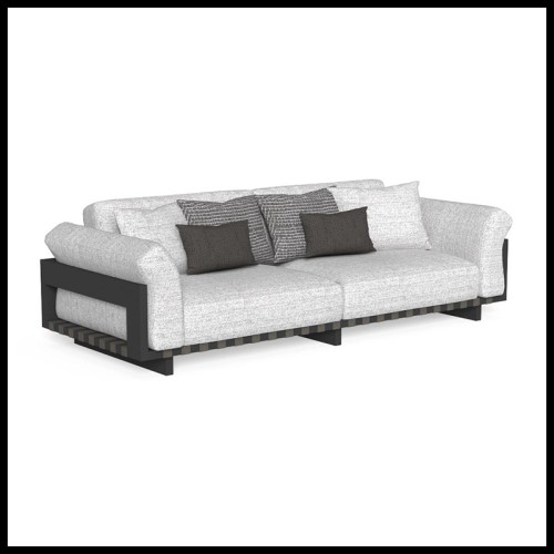 Canapé 214 - Argo Alu, design - Pacific Compagnie.