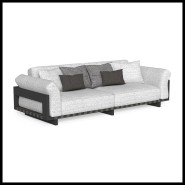 Canapé 214 - Argo Alu, design - Pacific Compagnie.