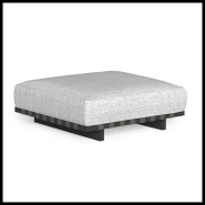 Ottoman 214 - Argo Alu | Ottoman 214- Argo Alu - Argo Alu patio ottoman - Pacific Compagnie.