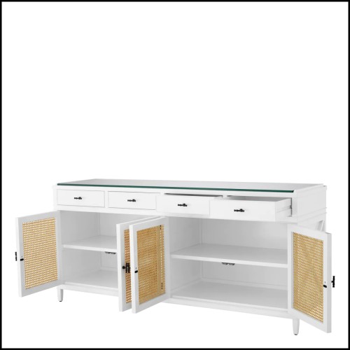 Dresser Bahamas - Bahamas dresser with glass - Pacific Compagnie.