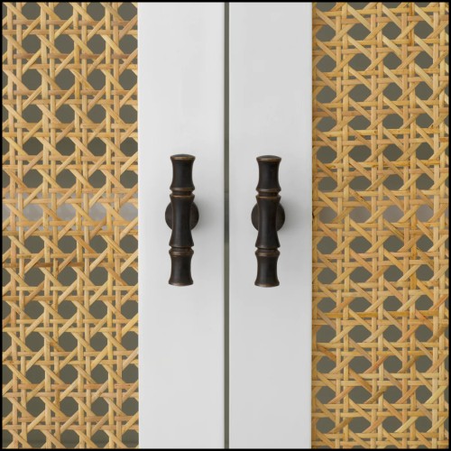 Dresser Bahamas - Cane dresser by Eichholtz - Pacific Compagnie.