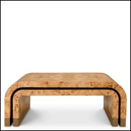 Coffee Table 24 - Quinton, set of 3 - brown- Pacific Compagnie.