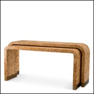 Console 24 - Quinton lot de 2 | Console Table 24 - Quinton set of 2 - Decorative Quinton console set - Pacific Compagnie.