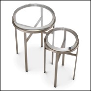 Table d'Appoint 24 - Hoxton lot de 2 - Style minimaliste - Pacific Compagnie.