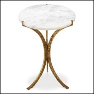 Table d'Appoint 24 - Emmeline | Side Table Emmeline - Brass Emmeline side table - Pacific Compagnie.