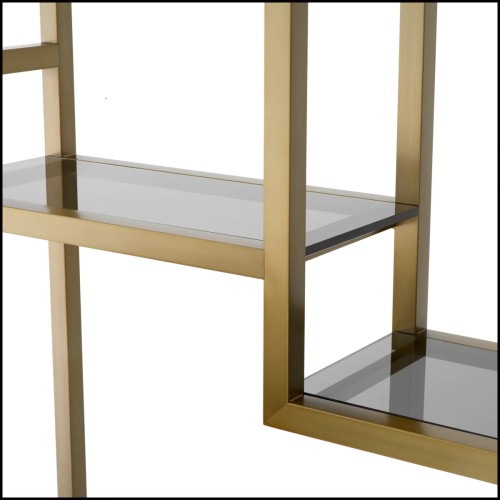 Armoire 24 - Corrado I Brass | Cabinet Corrado I  - Brass Corrado I cabinet - Pacific Compagnie.