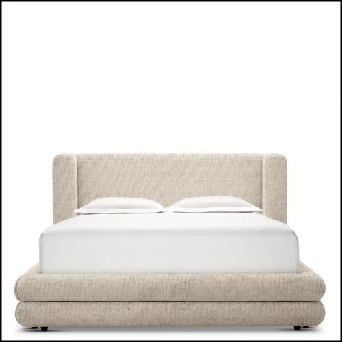 Cadre de Lit 24 - Francisco | Bed Frame Francisco - Creststone Beige Francisco bed - Pacific Compagnie.