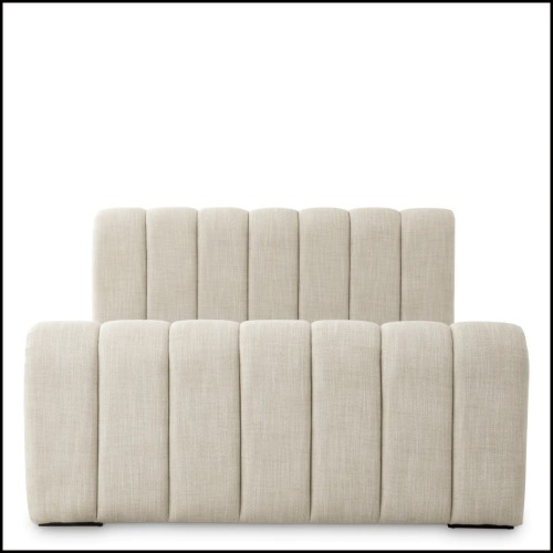 Cadre de Lit 24 - Kayden | Bed Frame Kayden - Albury fabric Kayden bed - Pacific Compagnie.