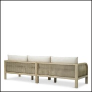 Outdoor 24 - Sofa Julian L - Modern Julian L outdoor sofa - Pacific Compagnie.