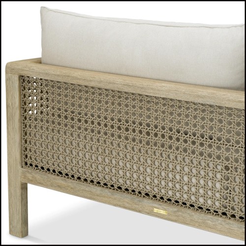 Outdoor 24 - Sofa Julian L - Julian L outdoor seating - Pacific Compagnie.