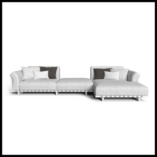 Canapé Modulable 214 - Argo Alu | Modular Sofa 214- Argo Alu - Argo Alu sofa furniture - Pacific Compagnie.
