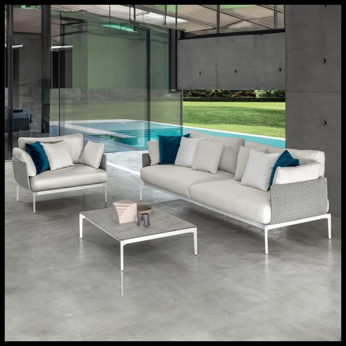 Canapé Modulaire 214 - Leaf | Modular Sofa 214- Leaf - Leaf modular sofa - Pacific Compagnie.