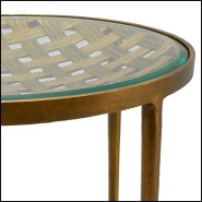 Table d'Appoint 24 - Sorrento | Side Table Sorrento - Clear glass Sorrento side table - Pacific Compagnie.
