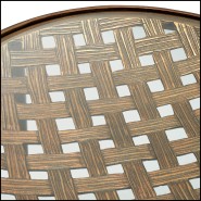 Table d'Appoint 24 - Sorrento | Side Table Sorrento - Antique brass Sorrento table - Pacific Compagnie.