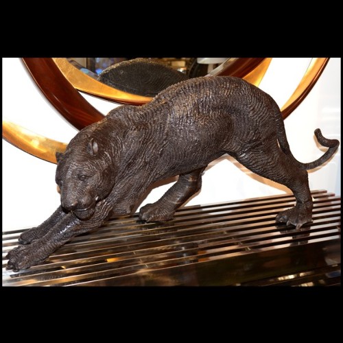 Sculpture 38 - Black Panther - Décoration raffinée - Pacific Compagnie.