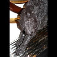 Sculpture 38 - Black Panther - Animal mystérieux - Pacific Compagnie.