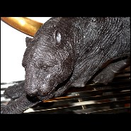 Sculpture 38 - Black Panther - Puissance tranquille - Pacific Compagnie.