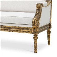 Fauteuil 24 - Georges Jacob | Chair Georges Jacob - Antique Gold - Pacific Compagnie.
