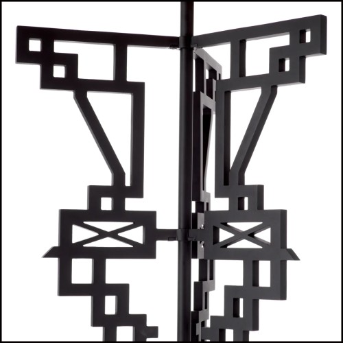 Lampadaire 24 - Thomas : métal noir - Pacific Compagnie.
