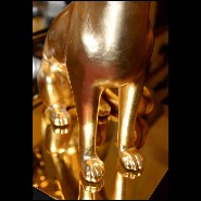Sculpture 38 - Leopard - Artisanat d'art - Pacific Compagnie.