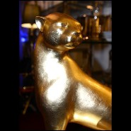 Sculpture 38 - Leopard - Décoration intérieure - Pacific Compagnie.