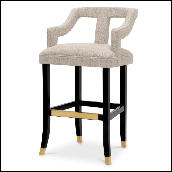 Tabouret de Bar 24 - Roumier | Bar Stool 24 - Roumier Stool Detail - Pacific Compagnie.