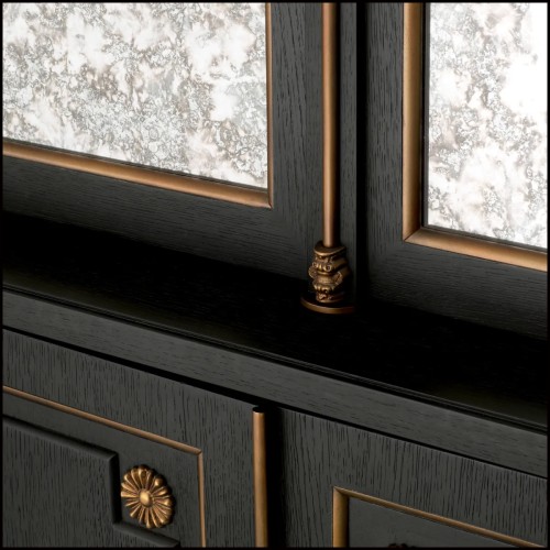 Meuble Bar 24 - Kellam | Bar Cabinet Kellam Oak Veneer - Pacific Compagnie.