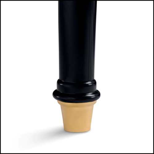 Bureau 24 - Wimbledon | Desk Wimbledon Waxed Black Finish - Pacific Compagnie.