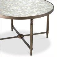 Table Basse 24 - Bowery | Coffee Table Bowery Antique Mirror Top - Pacific Compagnie.