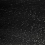 Table 24 - Americana | Dining Table Americana Black Veneer Top - Pacific Compagnie.