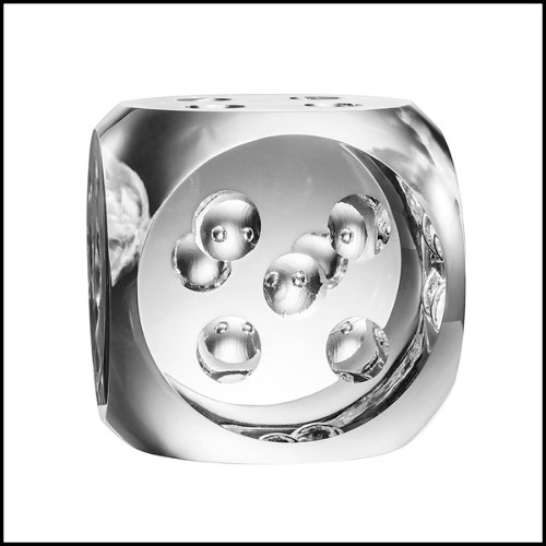 Set de 2 Objets décoratifs 24 - Dice - Accessoire de jeu - Pacific Compagnie.