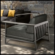 Fauteuil 214 - Riviera - Fauteuil Riviera, accoudoirs - Pacific Compagnie.