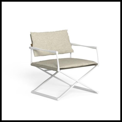 Armchair 214 - Riviera - Fauteuil Riviera, élégant - Pacific Compagnie.