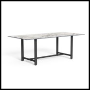 Table à Manger 214 - Riviera | Dinning Table 214- Riviera - Sleek dining table - Pacific Compagnie.