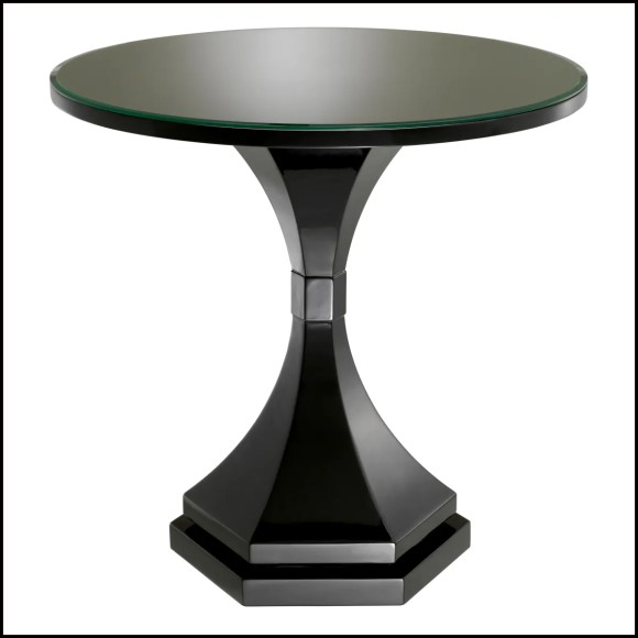 Table d'Appoint 24 - Harlem | Side Table Harlem - Clear glass table - Pacific Compagnie.