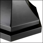 Table d'Appoint 24 - Harlem | Side Table Harlem - Piano black glass - Pacific Compagnie.