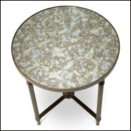 Table d'Appoint 24 - Bowery | Side Table Bowery - Bronze Finish Accent Table - Pacific Compagnie.