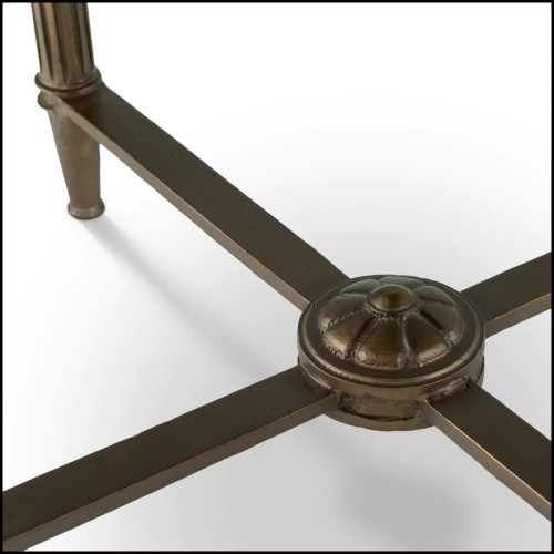 Table d'Appoint 24 - Bowery - Table Bowery, verre miroir - Pacific Compagnie.